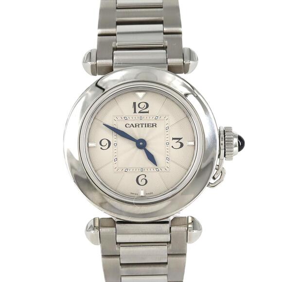 Cartier Pasha de WSPA0021 SS Wristwatch Quartz